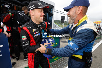 2024-09-15 - michelin engineer, portrait,06 ESTRE Kevin (fra), LOTTERER André (ger), VANTHOOR Laurens (bel), Porsche Penske Motorsport, Porsche 963 #06, Hypercar, podium, portrait, during the 2024 6 Hours of Fuji, 7th round of the 2024 FIA World Endurance Championship, from September 13 to 15, 2024 on the Fuji Speedway in Oyama, Shizuoka, Japan - FIA WEC - 6 HOURS OF FUJI 2024 - ENDURANCE - MOTORS