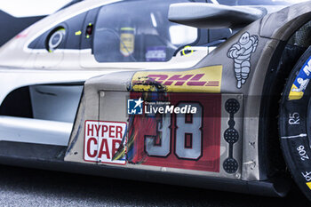 2024-09-15 - 38 RASMUSSEN Oliver (dnk), HANSON Philip (gbr), BUTTON Jenson (gbr), Hertz Team Jota, Porsche 963 #38, Hypercar, ambiance parc fermé during the 2024 6 Hours of Fuji, 7th round of the 2024 FIA World Endurance Championship, from September 13 to 15, 2024 on the Fuji Speedway in Oyama, Shizuoka, Japan - FIA WEC - 6 HOURS OF FUJI 2024 - ENDURANCE - MOTORS