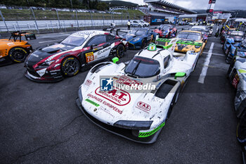 2024-09-15 - 99 TINCKNELL Harry (gbr), JANI Neel (swi), ANDLAUER Julien (fra), Proton Competition, Porsche 963 #99, Hypercar, ambiance parc fermé during the 2024 6 Hours of Fuji, 7th round of the 2024 FIA World Endurance Championship, from September 13 to 15, 2024 on the Fuji Speedway in Oyama, Shizuoka, Japan - FIA WEC - 6 HOURS OF FUJI 2024 - ENDURANCE - MOTORS