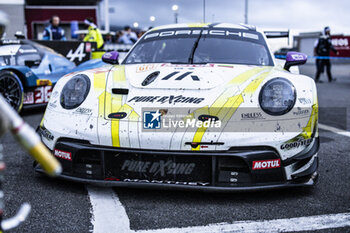 2024-09-15 - 92 MALYKHIN Aliaksandr (kna), STURM Joel (ger), BACHLER Klaus (aut), Manthey Purerxcing, Porsche 911 GT3 R #92, LM GT3, ambiance parc fermé during the 2024 6 Hours of Fuji, 7th round of the 2024 FIA World Endurance Championship, from September 13 to 15, 2024 on the Fuji Speedway in Oyama, Shizuoka, Japan - FIA WEC - 6 HOURS OF FUJI 2024 - ENDURANCE - MOTORS