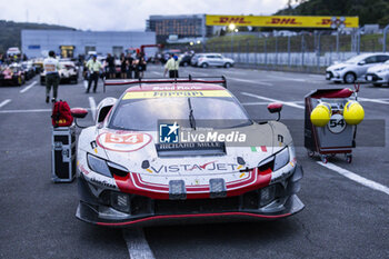 2024-09-15 - 54 FLOHR Thomas (swi), CASTELLACCI Francesco (ita), RIGON Davide (ita), Vista AF Corse, Ferrari 296 GT3 #54, LM GT3, ambiance parc fermé during the 2024 6 Hours of Fuji, 7th round of the 2024 FIA World Endurance Championship, from September 13 to 15, 2024 on the Fuji Speedway in Oyama, Shizuoka, Japan - FIA WEC - 6 HOURS OF FUJI 2024 - ENDURANCE - MOTORS