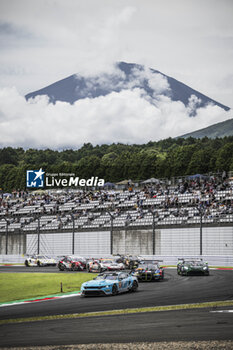 2024-09-15 - 77 BARKER Ben (gbr), HARDWICK Ryan (usa), ROBICHON Zacharie (can), Proton Competition, Ford Mustang GT3 #77, LM GT3, action during the 2024 6 Hours of Fuji, 7th round of the 2024 FIA World Endurance Championship, from September 13 to 15, 2024 on the Fuji Speedway in Oyama, Shizuoka, Japan - FIA WEC - 6 HOURS OF FUJI 2024 - ENDURANCE - MOTORS