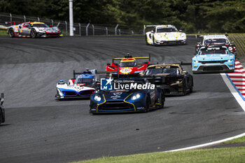 2024-09-15 - 27 JAMES Ian (usa), MANCINELLI Daniel (ita), RIBERAS Alex (spa), Heart of Racing Team, Aston Martin Vantage GT3 #27, LM GT3, 15 VANTHOOR Dries (bel), MARCIELLO Raffaele (swi), WITTMANN Marco (ger), BMW M Team WRT, BMW Hybrid V8 #15, Hypercar, 88 OLSEN Dennis (dnk), PEDERSEN Mikkel (dnk), RIED Christian (ger), Proton Competition, Ford Mustang GT3 #88, LM GT3, action during the 2024 6 Hours of Fuji, 7th round of the 2024 FIA World Endurance Championship, from September 13 to 15, 2024 on the Fuji Speedway in Oyama, Shizuoka, Japan - FIA WEC - 6 HOURS OF FUJI 2024 - ENDURANCE - MOTORS