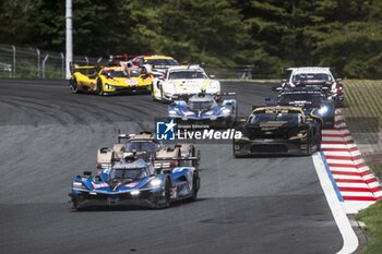 2024-09-15 - 36 VAXIVIERE Matthieu (fra), SCHUMACHER Mick (ger), LAPIERRE Nicolas (fra), Alpine Endurance Team, Alpine A424 #36, Hypercar, 12 STEVENS Will (gbr), NATO Norman (fra), ILOTT Callum (gbr), Hertz Team Jota, Porsche 963 #12, Hypercar, action during the 2024 6 Hours of Fuji, 7th round of the 2024 FIA World Endurance Championship, from September 13 to 15, 2024 on the Fuji Speedway in Oyama, Shizuoka, Japan - FIA WEC - 6 HOURS OF FUJI 2024 - ENDURANCE - MOTORS