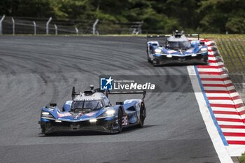 2024-09-15 - 35 MILESI Charles (fra), HABSBURG-LOTHRINGEN Ferdinand (aut), GOUNON Jules (fra), Alpine Endurance Team #35, Alpine A424, Hypercar, 36 VAXIVIERE Matthieu (fra), SCHUMACHER Mick (ger), LAPIERRE Nicolas (fra), Alpine Endurance Team, Alpine A424 #36, Hypercar, action during the 2024 6 Hours of Fuji, 7th round of the 2024 FIA World Endurance Championship, from September 13 to 15, 2024 on the Fuji Speedway in Oyama, Shizuoka, Japan - FIA WEC - 6 HOURS OF FUJI 2024 - ENDURANCE - MOTORS