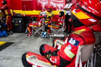 2024-09-15 - FUOCO Antonio (ita), Ferrari AF Corse, Ferrari 499P, portrait during the 2024 6 Hours of Fuji, 7th round of the 2024 FIA World Endurance Championship, from September 13 to 15, 2024 on the Fuji Speedway in Oyama, Shizuoka, Japan - FIA WEC - 6 HOURS OF FUJI 2024 - ENDURANCE - MOTORS