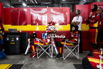 2024-09-15 - FUOCO Antonio (ita), Ferrari AF Corse, Ferrari 499P, portrait during the 2024 6 Hours of Fuji, 7th round of the 2024 FIA World Endurance Championship, from September 13 to 15, 2024 on the Fuji Speedway in Oyama, Shizuoka, Japan - FIA WEC - 6 HOURS OF FUJI 2024 - ENDURANCE - MOTORS