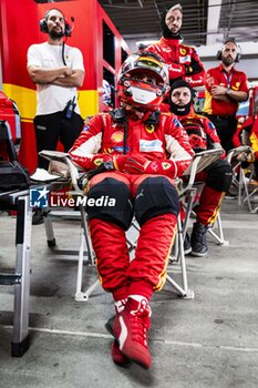 2024-09-15 - FUOCO Antonio (ita), Ferrari AF Corse, Ferrari 499P, portrait during the 2024 6 Hours of Fuji, 7th round of the 2024 FIA World Endurance Championship, from September 13 to 15, 2024 on the Fuji Speedway in Oyama, Shizuoka, Japan - FIA WEC - 6 HOURS OF FUJI 2024 - ENDURANCE - MOTORS