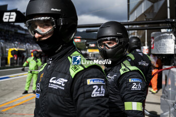 2024-09-15 - 63 BORTOLOTTI Mirko (ita), MORTARA Edoardo (swi), KVYAT Daniil (ita), Lamborghini Iron Lynx, Lamborghini SC63 #63, Hypercar, pitstop, arrêt aux stands during the 2024 6 Hours of Fuji, 7th round of the 2024 FIA World Endurance Championship, from September 13 to 15, 2024 on the Fuji Speedway in Oyama, Shizuoka, Japan - FIA WEC - 6 HOURS OF FUJI 2024 - ENDURANCE - MOTORS