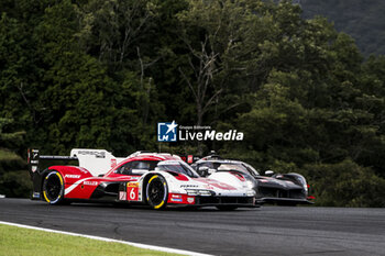 2024-09-15 - 06 ESTRE Kevin (fra), LOTTERER André (ger), VANTHOOR Laurens (bel), Porsche Penske Motorsport, Porsche 963 #06, Hypercar, 08 BUEMI Sébastien (swi), HARTLEY Brendon (nzl), HIRAKAWA Ryo (jpn), Toyota Gazoo Racing, Toyota GR010 - Hybrid #08, Hypercar, action during the 2024 6 Hours of Fuji, 7th round of the 2024 FIA World Endurance Championship, from September 13 to 15, 2024 on the Fuji Speedway in Oyama, Shizuoka, Japan - FIA WEC - 6 HOURS OF FUJI 2024 - ENDURANCE - MOTORS