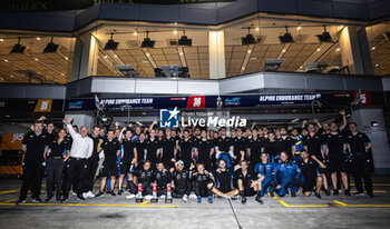 2024-09-15 - Alpine Endurance Team, podium, ambiance during the 2024 6 Hours of Fuji, 7th round of the 2024 FIA World Endurance Championship, from September 13 to 15, 2024 on the Fuji Speedway in Oyama, Shizuoka, Japan - FIA WEC - 6 HOURS OF FUJI 2024 - ENDURANCE - MOTORS