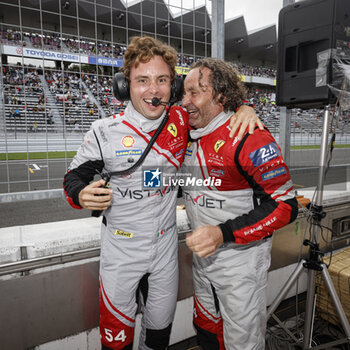 2024-09-15 - CASTELLACCI Francesco (ita), Vista AF Corse, Ferrari 296 GT3, portrait FLOHR Thomas (swi), Vista AF Corse, Ferrari 296 GT3, portrait during the 2024 6 Hours of Fuji, 7th round of the 2024 FIA World Endurance Championship, from September 13 to 15, 2024 on the Fuji Speedway in Oyama, Shizuoka, Japan - FIA WEC - 6 HOURS OF FUJI 2024 - ENDURANCE - MOTORS