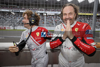 2024-09-15 - CASTELLACCI Francesco (ita), Vista AF Corse, Ferrari 296 GT3, portrait FLOHR Thomas (swi), Vista AF Corse, Ferrari 296 GT3, portrait during the 2024 6 Hours of Fuji, 7th round of the 2024 FIA World Endurance Championship, from September 13 to 15, 2024 on the Fuji Speedway in Oyama, Shizuoka, Japan - FIA WEC - 6 HOURS OF FUJI 2024 - ENDURANCE - MOTORS