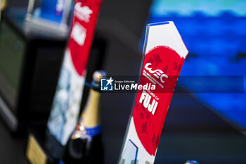 2024-09-15 - Trophies during the 2024 6 Hours of Fuji, 7th round of the 2024 FIA World Endurance Championship, from September 13 to 15, 2024 on the Fuji Speedway in Oyama, Shizuoka, Japan - FIA WEC - 6 HOURS OF FUJI 2024 - ENDURANCE - MOTORS