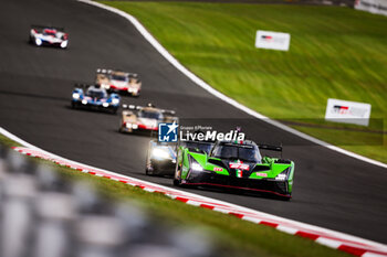 2024-09-15 - 63 BORTOLOTTI Mirko (ita), MORTARA Edoardo (swi), KVYAT Daniil (ita), Lamborghini Iron Lynx, Lamborghini SC63 #63, Hypercar, action during the 2024 6 Hours of Fuji, 7th round of the 2024 FIA World Endurance Championship, from September 13 to 15, 2024 on the Fuji Speedway in Oyama, Shizuoka, Japan - FIA WEC - 6 HOURS OF FUJI 2024 - ENDURANCE - MOTORS