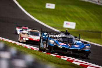 2024-09-15 - 35 MILESI Charles (fra), HABSBURG-LOTHRINGEN Ferdinand (aut), GOUNON Jules (fra), Alpine Endurance Team #35, Alpine A424, Hypercar, action during the 2024 6 Hours of Fuji, 7th round of the 2024 FIA World Endurance Championship, from September 13 to 15, 2024 on the Fuji Speedway in Oyama, Shizuoka, Japan - FIA WEC - 6 HOURS OF FUJI 2024 - ENDURANCE - MOTORS