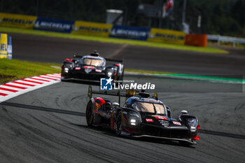 2024-09-15 - 08 BUEMI Sébastien (swi), HARTLEY Brendon (nzl), HIRAKAWA Ryo (jpn), Toyota Gazoo Racing, Toyota GR010 - Hybrid #08, Hypercar, action during the 2024 6 Hours of Fuji, 7th round of the 2024 FIA World Endurance Championship, from September 13 to 15, 2024 on the Fuji Speedway in Oyama, Shizuoka, Japan - FIA WEC - 6 HOURS OF FUJI 2024 - ENDURANCE - MOTORS