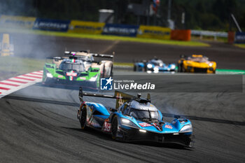 2024-09-15 - 36 VAXIVIERE Matthieu (fra), SCHUMACHER Mick (ger), LAPIERRE Nicolas (fra), Alpine Endurance Team, Alpine A424 #36, Hypercar, action during the 2024 6 Hours of Fuji, 7th round of the 2024 FIA World Endurance Championship, from September 13 to 15, 2024 on the Fuji Speedway in Oyama, Shizuoka, Japan - FIA WEC - 6 HOURS OF FUJI 2024 - ENDURANCE - MOTORS