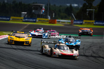 2024-09-15 - 12 STEVENS Will (gbr), NATO Norman (fra), ILOTT Callum (gbr), Hertz Team Jota, Porsche 963 #12, Hypercar, action during the 2024 6 Hours of Fuji, 7th round of the 2024 FIA World Endurance Championship, from September 13 to 15, 2024 on the Fuji Speedway in Oyama, Shizuoka, Japan - FIA WEC - 6 HOURS OF FUJI 2024 - ENDURANCE - MOTORS