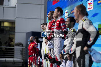 2024-09-15 - 54 FLOHR Thomas (swi), CASTELLACCI Francesco (ita), RIGON Davide (ita), Vista AF Corse, Ferrari 296 GT3 #54, LM GT3, portrait during the 2024 6 Hours of Fuji, 7th round of the 2024 FIA World Endurance Championship, from September 13 to 15, 2024 on the Fuji Speedway in Oyama, Shizuoka, Japan - FIA WEC - 6 HOURS OF FUJI 2024 - ENDURANCE - MOTORS