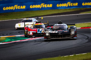 2024-09-15 - 08 BUEMI Sébastien (swi), HARTLEY Brendon (nzl), HIRAKAWA Ryo (jpn), Toyota Gazoo Racing, Toyota GR010 - Hybrid #08, Hypercar, action during the 2024 6 Hours of Fuji, 7th round of the 2024 FIA World Endurance Championship, from September 13 to 15, 2024 on the Fuji Speedway in Oyama, Shizuoka, Japan - FIA WEC - 6 HOURS OF FUJI 2024 - ENDURANCE - MOTORS