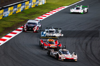 2024-09-15 - 38 RASMUSSEN Oliver (dnk), HANSON Philip (gbr), BUTTON Jenson (gbr), Hertz Team Jota, Porsche 963 #38, Hypercar, action during the 2024 6 Hours of Fuji, 7th round of the 2024 FIA World Endurance Championship, from September 13 to 15, 2024 on the Fuji Speedway in Oyama, Shizuoka, Japan - FIA WEC - 6 HOURS OF FUJI 2024 - ENDURANCE - MOTORS