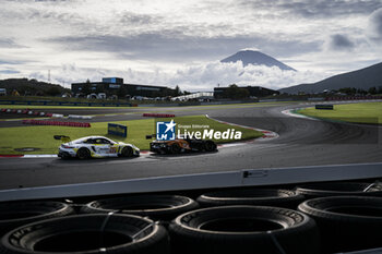 2024-09-15 - 59 SAUCY Grégoire (swi), COTTINGHAM James (gbr), COSTA Nicolas (bra), United Autosports, McLaren 720S GT3 Evo #59, LM GT3, 92 MALYKHIN Aliaksandr (kna), STURM Joel (ger), BACHLER Klaus (aut), Manthey Purerxcing, Porsche 911 GT3 R #92, LM GT3, action during the 2024 6 Hours of Fuji, 7th round of the 2024 FIA World Endurance Championship, from September 13 to 15, 2024 on the Fuji Speedway in Oyama, Shizuoka, Japan - FIA WEC - 6 HOURS OF FUJI 2024 - ENDURANCE - MOTORS