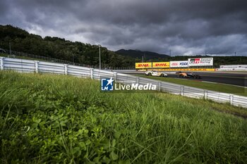 2024-09-15 - 59 SAUCY Grégoire (swi), COTTINGHAM James (gbr), COSTA Nicolas (bra), United Autosports, McLaren 720S GT3 Evo #59, LM GT3, 92 MALYKHIN Aliaksandr (kna), STURM Joel (ger), BACHLER Klaus (aut), Manthey Purerxcing, Porsche 911 GT3 R #92, LM GT3, action during the 2024 6 Hours of Fuji, 7th round of the 2024 FIA World Endurance Championship, from September 13 to 15, 2024 on the Fuji Speedway in Oyama, Shizuoka, Japan - FIA WEC - 6 HOURS OF FUJI 2024 - ENDURANCE - MOTORS