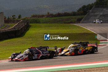 2024-09-27 - Bijoy GARG (USA),Fabio SCHERER (CHE),Paul DI RESTA (MCO) of a team UNITED AUTOSPORTS on a Oreca 07 - Gibson in action during a free practice 1 of ELMS in Mugello - ELMS - 4 HOURS OF MUGELLO - ENDURANCE - MOTORS