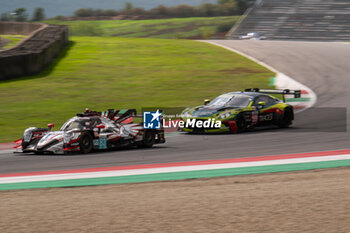 2024-09-27 - Francois PERRODO (FRA),Matthieu VAXIVIERE (FRA),Alessio ROVERA (ITA) of a team AF CORSE on a Oreca 07 - Gibson in action during a free practice 1 of ELMS in Mugello - ELMS - 4 HOURS OF MUGELLO - ENDURANCE - MOTORS