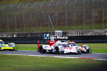 2024-09-27 - Jonny EDGAR (GBR),Louis DELETRAZ (CHE),Robert KUBICA (POL) of a team AO BY TF on a Oreca 07 - Gibson in action during a free practice 1 of ELMS in Mugello - ELMS - 4 HOURS OF MUGELLO - ENDURANCE - MOTORS