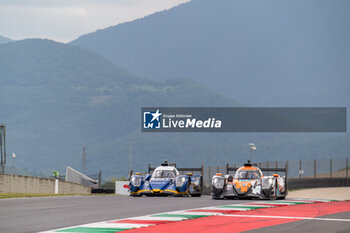 2024-09-27 - Nicolas PINO (GBR),Reshad DE GERUS (FRA),Job VAN UITERT (NLD) of a team IDEC SPORT on a Oreca 07 - Gibson in action during a free practice 1 of ELMS in Mugello - ELMS - 4 HOURS OF MUGELLO - ENDURANCE - MOTORS