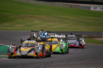 2024-09-27 - Manuel MALDONADO (GBR),Charles MILESI (FRA),Arthur LECLERC (MCO) of a team PANIS RACING on a Oreca 07 - Gibson in action during a free practice 1 of ELMS in Mugello - ELMS - 4 HOURS OF MUGELLO - ENDURANCE - MOTORS