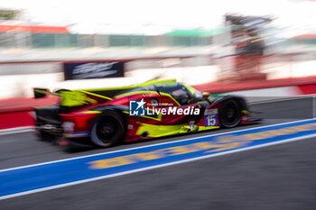 2024-09-28 - Michael JENSEN (ZAF),Nick ADCOCK (ZAF),Gael JULIEN (FRA) of a team RLR M SPORT on a Ligier JS P320 - Nissan in a pit lane during free practice 2 of ELMS in Mugello - ELMS - 4 HOURS OF MUGELLO - ENDURANCE - MOTORS