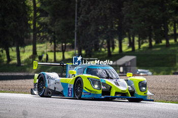 2024-09-28 - James DAYSON (CAN),Daniel ALI (CAN),Bailey VOISIN (GBR) of a team RLR M SPORT on a Ligier JS P320 - Nissan during the qualyfing of ELMS in Mugello - ELMS - 4 HOURS OF MUGELLO - ENDURANCE - MOTORS