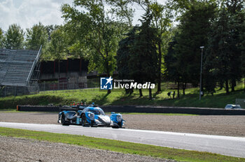 2024-09-28 - Kriton LENTOUDIS (GRC),Richard BRADLEY (GBR),Alex QUINN (GBR) of team ALGARVE PRO RACING on a Oreca 07 - Gibson during the qualyfing of ELMS in Mugello - ELMS - 4 HOURS OF MUGELLO - ENDURANCE - MOTORS