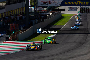 2024-09-29 - 65 MALDONADO Manuel (gbr), MILESI Charles (fra), LECLERC Arthur (mco), Panis Racing, Oreca 07 - Gibson, action during the 4 Hours of Mugello 2024, 5th round of the 2024 European Le Mans Series on the Mugello Circuit from September 26 to 29, 2024 in Scarperia e San Piero, Italy - AUTO - ELMS - 4 HOURS OF MUGELLO 2024 - ENDURANCE - MOTORS