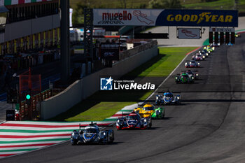 2024-09-29 - 37 FLUXA Lorenzo (spa), JAKOBSEN Malthe (dnk), MIYATA Ritomo (jpn), Cool Racing, Oreca 07 - Gibson, action during the 4 Hours of Mugello 2024, 5th round of the 2024 European Le Mans Series on the Mugello Circuit from September 26 to 29, 2024 in Scarperia e San Piero, Italy - AUTO - ELMS - 4 HOURS OF MUGELLO 2024 - ENDURANCE - MOTORS