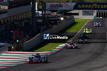 2024-09-29 - 23 GARG Bijou (usa), SCHERER Fabio (swi), DI RESTA Paul (gbr), United Autosports, Oreca 07 - Gibson, action during the 4 Hours of Mugello 2024, 5th round of the 2024 European Le Mans Series on the Mugello Circuit from September 26 to 29, 2024 in Scarperia e San Piero, Italy - AUTO - ELMS - 4 HOURS OF MUGELLO 2024 - ENDURANCE - MOTORS