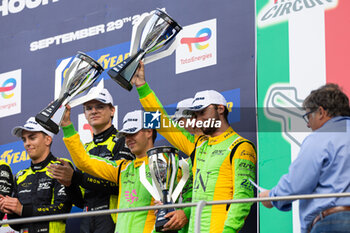 2024-09-29 - NOVALAK Clément (fra), Inter Europol Competition, Oreca 07 - Gibson, portrait, podium during the 4 Hours of Mugello 2024, 5th round of the 2024 European Le Mans Series on the Mugello Circuit from September 26 to 29, 2024 in Scarperia e San Piero, Italy - AUTO - ELMS - 4 HOURS OF MUGELLO 2024 - ENDURANCE - MOTORS