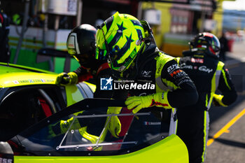 2024-09-29 - MASSON Esteban (fra), Kessel Racing, Ferrari 296 LMGT3, portrait during the 4 Hours of Mugello 2024, 5th round of the 2024 European Le Mans Series on the Mugello Circuit from September 26 to 29, 2024 in Scarperia e San Piero, Italy - AUTO - ELMS - 4 HOURS OF MUGELLO 2024 - ENDURANCE - MOTORS