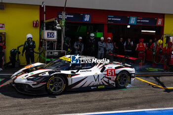 2024-09-29 - 51 SAMANI Charles-Henri (fra), COLLARD Emmanuel (fra), VARRONE Nicolas (arg), AF Corse, Ferrari 296 LMGT3, action during the 4 Hours of Mugello 2024, 5th round of the 2024 European Le Mans Series on the Mugello Circuit from September 26 to 29, 2024 in Scarperia e San Piero, Italy - AUTO - ELMS - 4 HOURS OF MUGELLO 2024 - ENDURANCE - MOTORS