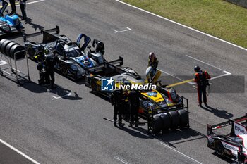 2024-09-29 - 65 MALDONADO Manuel (gbr), MILESI Charles (fra), LECLERC Arthur (mco), Panis Racing, Oreca 07 - Gibson, action during the 4 Hours of Mugello 2024, 5th round of the 2024 European Le Mans Series on the Mugello Circuit from September 26 to 29, 2024 in Scarperia e San Piero, Italy - AUTO - ELMS - 4 HOURS OF MUGELLO 2024 - ENDURANCE - MOTORS