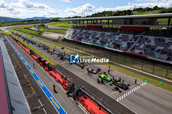 2024-09-29 - 09 RIED Jonas (ger), CAPIETTO Macéo (fra), CAIROLI Matteo (ita), Iron Lynx - Proton, Oreca 07 - Gibson, action during the 4 Hours of Mugello 2024, 5th round of the 2024 European Le Mans Series on the Mugello Circuit from September 26 to 29, 2024 in Scarperia e San Piero, Italy - AUTO - ELMS - 4 HOURS OF MUGELLO 2024 - ENDURANCE - MOTORS