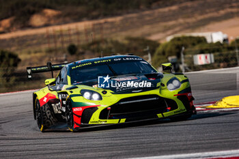 2024-10-18 - 59 DEBOER Derek (usa), STEVENSON Casper (gbr), HASSE-CLOT Valentin, Racing Spirit of Leman, Aston Martin Vantage AMR LMGT3, action during the 4 Hours of Portimao 2024, 6th round of the 2024 European Le Mans Series on the Algarve International Circuit from October 16 to 19, 2024 in Portimao, Portugal - AUTO - ELMS - 4 HOURS OF PORTIMAO 2024 - ENDURANCE - MOTORS