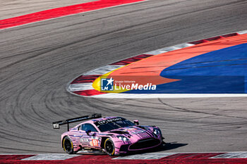 2024-10-18 - 97 BERRY Martin (sgp), HANAFIN Lorcan (gbr), ADAM Jonathan (gbr), Grid Motorsport by TF, Aston Martin Vantage AMR LMGT3, action during the 4 Hours of Portimao 2024, 6th round of the 2024 European Le Mans Series on the Algarve International Circuit from October 16 to 19, 2024 in Portimao, Portugal - AUTO - ELMS - 4 HOURS OF PORTIMAO 2024 - ENDURANCE - MOTORS