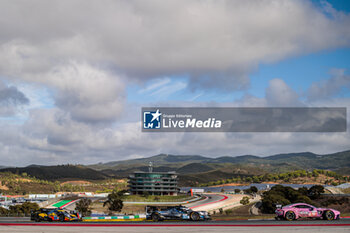 2024-10-18 - 37 FLUXA Lorenzo (spa), JAKOBSEN Malthe (dnk), MIYATA Ritomo (jpn), Cool Racing, Oreca 07 - Gibson, action 97 BERRY Martin (sgp), HANAFIN Lorcan (gbr), ADAM Jonathan (gbr), Grid Motorsport by TF, Aston Martin Vantage AMR LMGT3, action 65 MALDONADO Manuel (gbr), MILESI Charles (fra), LECLERC Arthur (mco), Panis Racing, Oreca 07 - Gibson, action during the 4 Hours of Portimao 2024, 6th round of the 2024 European Le Mans Series on the Algarve International Circuit from October 16 to 19, 2024 in Portimao, Portugal - AUTO - ELMS - 4 HOURS OF PORTIMAO 2024 - ENDURANCE - MOTORS