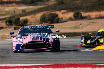 2024-10-18 - 97 BERRY Martin (sgp), HANAFIN Lorcan (gbr), ADAM Jonathan (gbr), Grid Motorsport by TF, Aston Martin Vantage AMR LMGT3, action during the 4 Hours of Portimao 2024, 6th round of the 2024 European Le Mans Series on the Algarve International Circuit from October 16 to 19, 2024 in Portimao, Portugal - AUTO - ELMS - 4 HOURS OF PORTIMAO 2024 - ENDURANCE - MOTORS