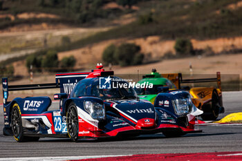 2024-10-18 - 23 GARG Bijou (usa), SCHERER Fabio (swi), DI RESTA Paul (gbr), United Autosports, Oreca 07 - Gibson, action during the 4 Hours of Portimao 2024, 6th round of the 2024 European Le Mans Series on the Algarve International Circuit from October 16 to 19, 2024 in Portimao, Portugal - AUTO - ELMS - 4 HOURS OF PORTIMAO 2024 - ENDURANCE - MOTORS