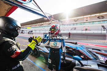 2024-10-18 - Pole position of ESPIRITO SANTO Manuel (prt), Cool Racing, Ligier JS P320 - Nissan, portrait during the 4 Hours of Portimao 2024, 6th round of the 2024 European Le Mans Series on the Algarve International Circuit from October 16 to 19, 2024 in Portimao, Portugal - AUTO - ELMS - 4 HOURS OF PORTIMAO 2024 - ENDURANCE - MOTORS